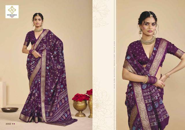 Shubh shree noor silk-2 Fancy saree wholesalers in Hyderabad